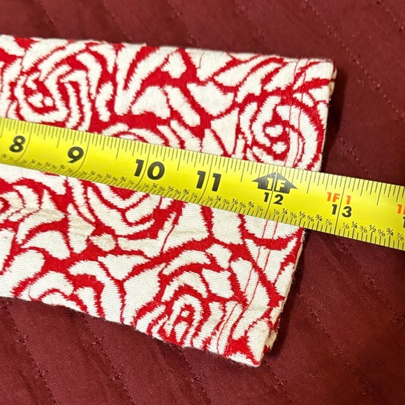 Five Loaves Two Fish Girls Red and White Floral Dress with Pockets Size 14 - Picture 9 of 10